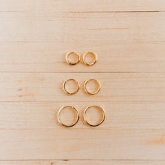 Olivia Essential Hoop Earrings