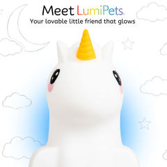 LumiPets® Junior Unicorn - Children's Nursery Touch Night Light