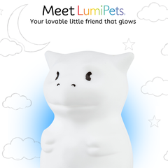 Dragon Night Light for Kids - Silicone Dragon Lamp | LumiPets®