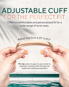 Pure Copper Cuff Bracelet – Unisex