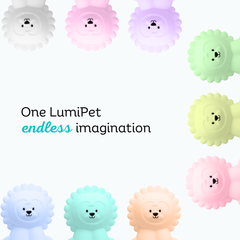 LumiPets® Luther the Lion- Children's Touch Night Light