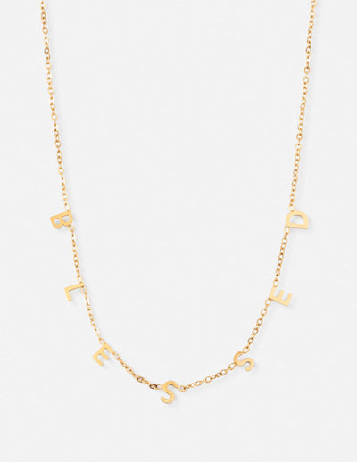 Blessed Dainty Necklace