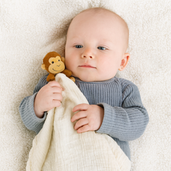Me Lovey™ - Monkey Lovey Security Blanket
