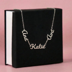 Personalized 2 & 3 Name Necklace | Custom Name Jewelry Gift