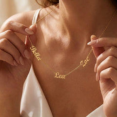Personalized 2 & 3 Name Necklace | Custom Name Jewelry Gift