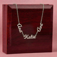 Personalized 2 & 3 Name Necklace | Custom Name Jewelry Gift
