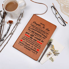 Graphic Leather Journal – Daughter in Law