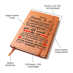Graphic Leather Journal – Daughter in Law
