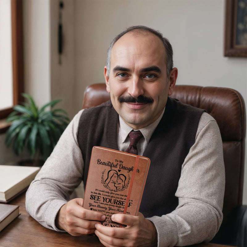 To My Beautiful Daughter – Leather Journal