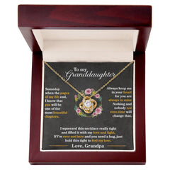 Love Knot Necklace – CZ Unbreakable Bond Pendant 14k/18k Gold Gift