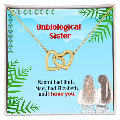 Best Friends - Interlocking Hearts Necklace