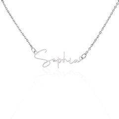 Personalized Name Necklace – Custom Engraved Gift for Her