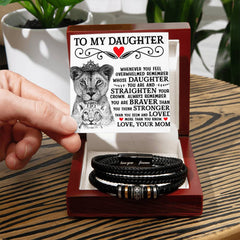 Men's "Love You Forever" Bracelet – Engraved Stainless Steel