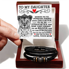 Men's "Love You Forever" Bracelet – Engraved Stainless Steel