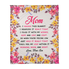Coral Fleece Blanket – Plush Custom Photo Throw 30x40 / 60x80