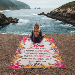 Coral Fleece Blanket – Plush Custom Photo Throw 30x40 / 60x80