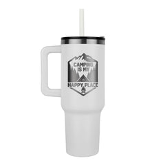 Laser Engraved Pinnacle 40oz Tumbler – 24hr Cold, 9hr Hot Insulated Stainless Steel