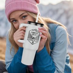 Laser Engraved Pinnacle 40oz Tumbler – 24hr Cold, 9hr Hot Insulated Stainless Steel