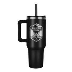 Laser Engraved Pinnacle 40oz Tumbler – 24hr Cold, 9hr Hot Insulated Stainless Steel