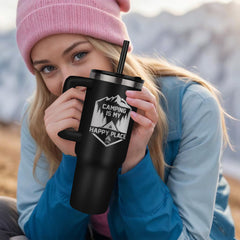 Laser Engraved Pinnacle 40oz Tumbler – 24hr Cold, 9hr Hot Insulated Stainless Steel