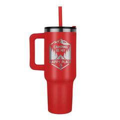 Laser Engraved Pinnacle 40oz Tumbler – 24hr Cold, 9hr Hot Insulated Stainless Steel