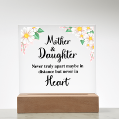 To My Daughter Distance – Acrylic Square