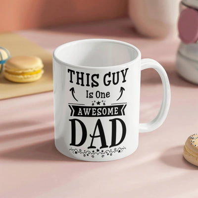 Custom Ceramic Coffee Mug (Dad)