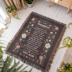 Heirloom Artwork Woven Blanket – Custom 100% Cotton Woven Photo Gift