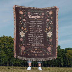 Heirloom Artwork Woven Blanket – Custom 100% Cotton Woven Photo Gift