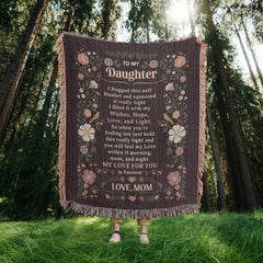 Heirloom Artwork Woven Blanket – Custom 100% Cotton Woven Photo Gift