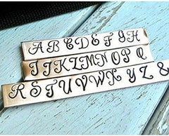 Be Brave Necklace – Sterling Silver with Birthstone & Initial Charm