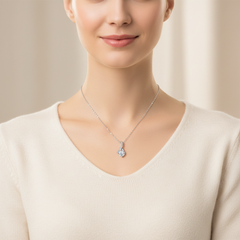 Front View Necklace Lifestyle