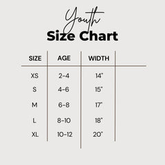 YOUTH USA Bubble Coquette Comfort Colors Tee *9 Colors (S-3X)